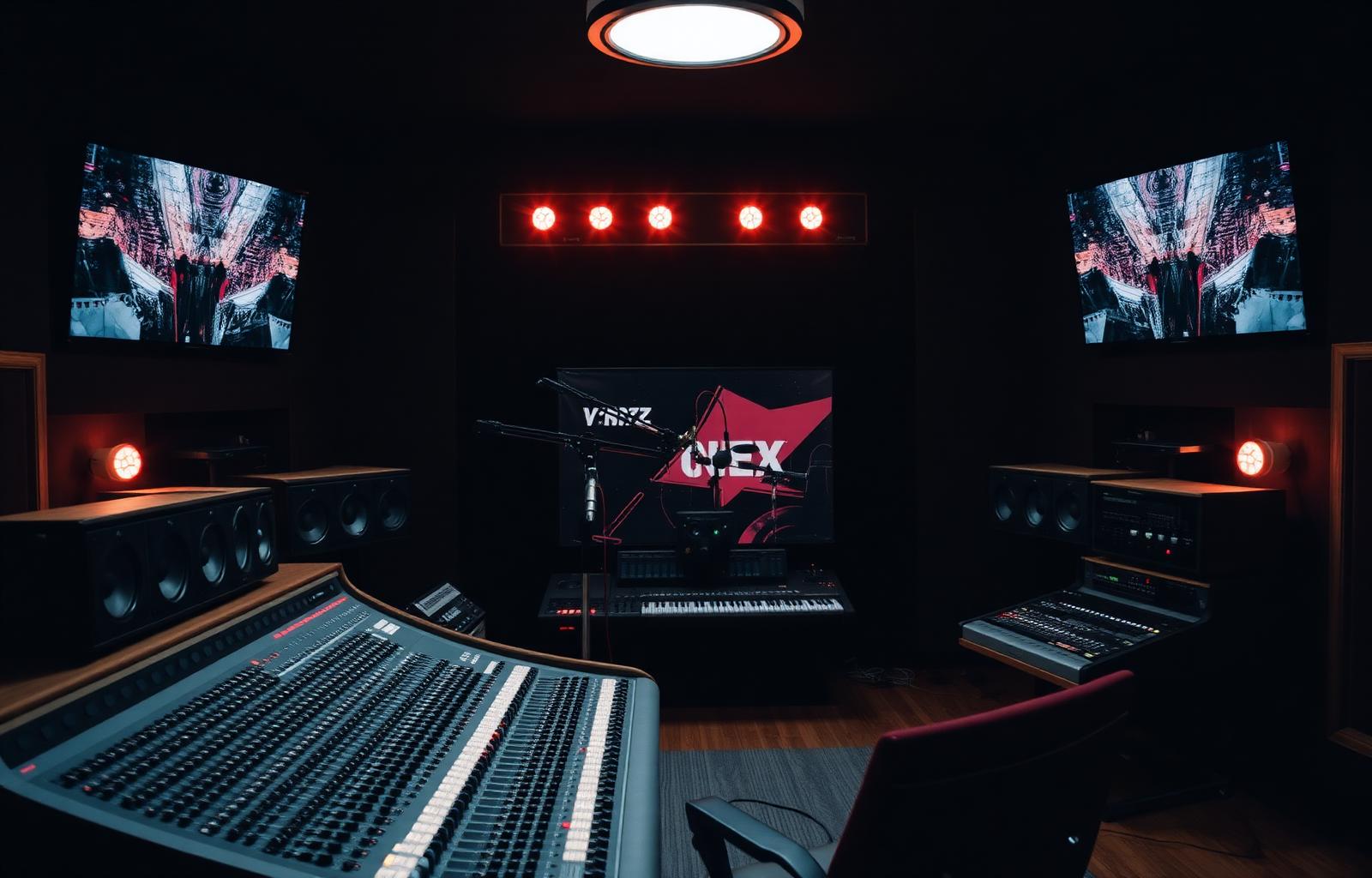 Studio session breakdown
